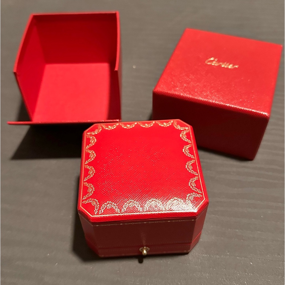 Cartier ring box with outer box - Picture 2 of 5